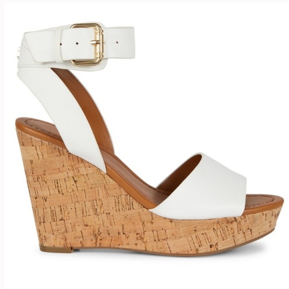 Tommy Hilfiger Shoes - Tommy Hilfiger Maya Cork Wedge Heel Sandals 7.5